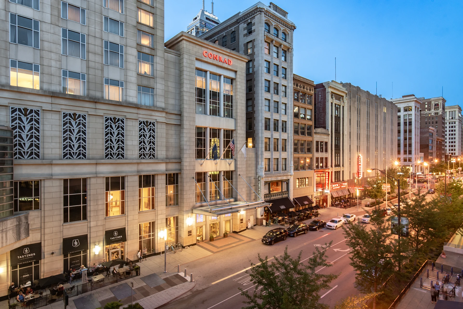 Conrad Hilton Downtown Indianapolis (2 night min; 3 night min)