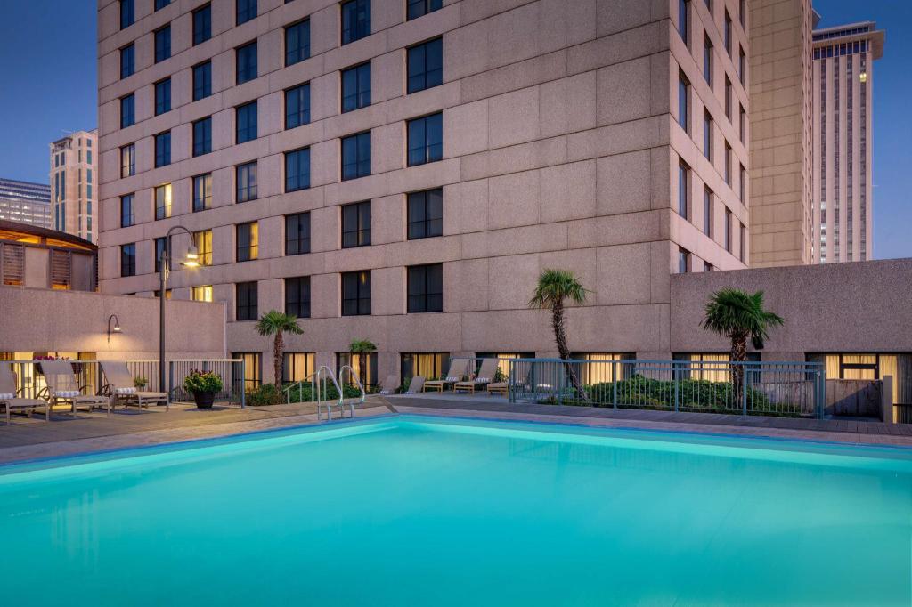 Hilton New Orleans Riverside listing with prices and deals