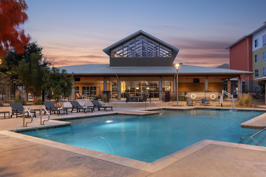 Indoor pool and recreation area